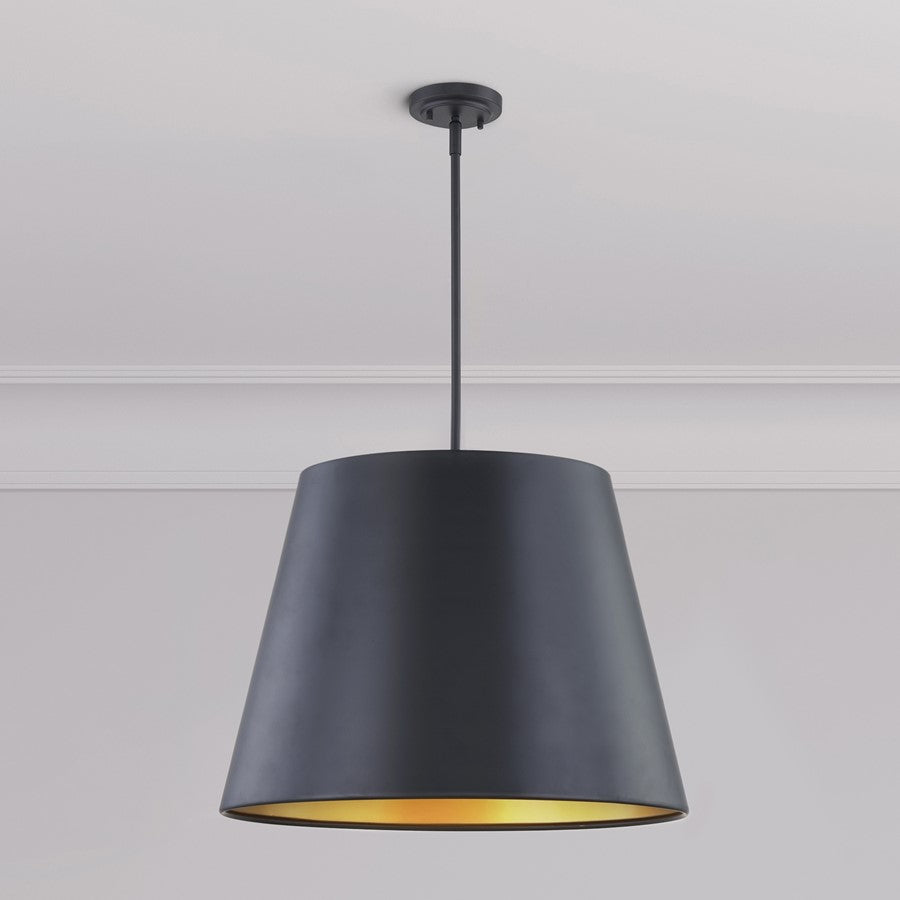 Millennium Lighting Allson 4Lt Pendant, Black