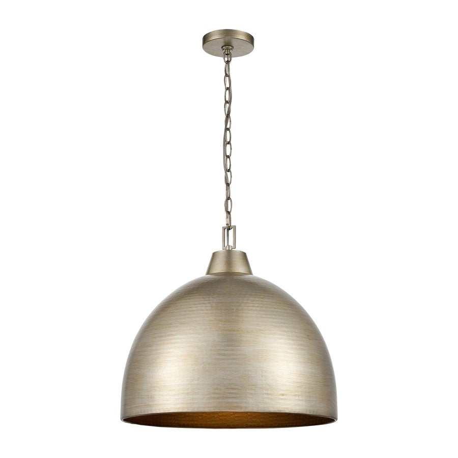 Millennium Lighting Arrco 3Lt Pendant, Antique Silver Leaf - 99204-ASL
