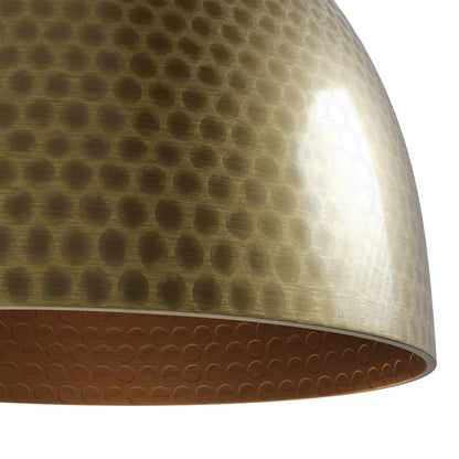 Millennium Lighting Arrco 3Lt Pendant, Aged Brass