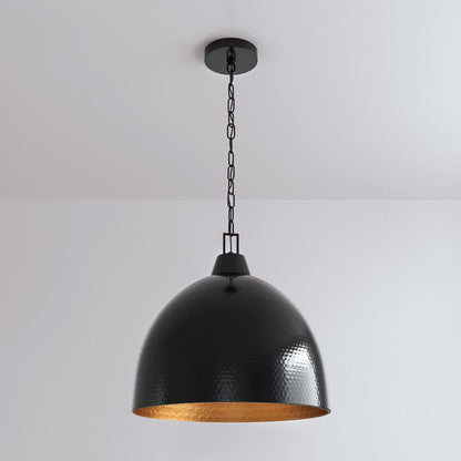 Millennium Lighting Arrco 3Lt Pendant, Black Stainless Steel