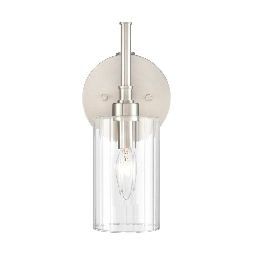 Millennium Lighting Chastine 1Lt Wall Sconce, Brushed Nickel - 9921-BN