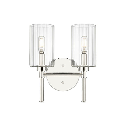 Millennium Lighting Chastine 2Lt Vanity, Polished Nickel - 9922-PN