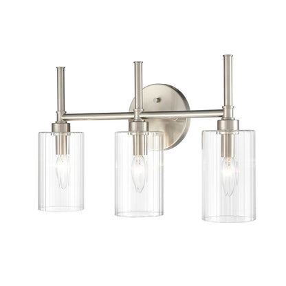 Millennium Lighting Chastine 3Lt Vanity, Brushed Nickel