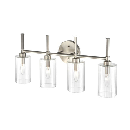 Millennium Lighting Chastine 4Lt Vanity, Brushed Nickel