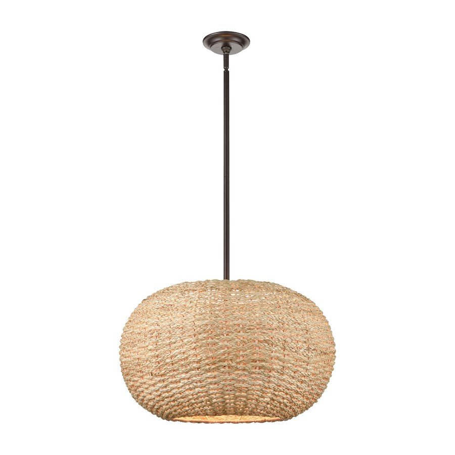 Millennium Lighting Bemo 3Lt Pendant, Oiled Bronze - 99302-OB