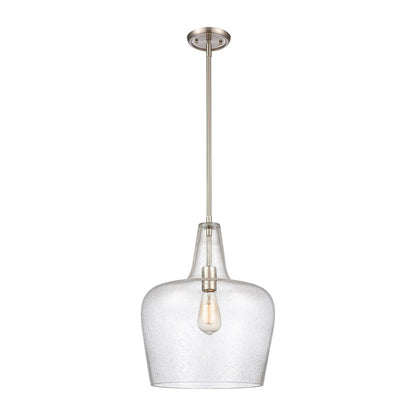 Millennium Lighting Puckette 1Lt Pendant, Brushed Nickel - 99401-BN