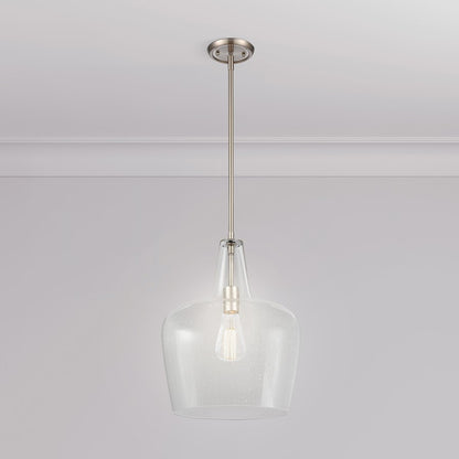 Millennium Lighting Puckette 1Lt Pendant, Brushed Nickel