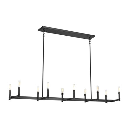 Millennium Lighting Daxley 1Lt Chandelier, Black