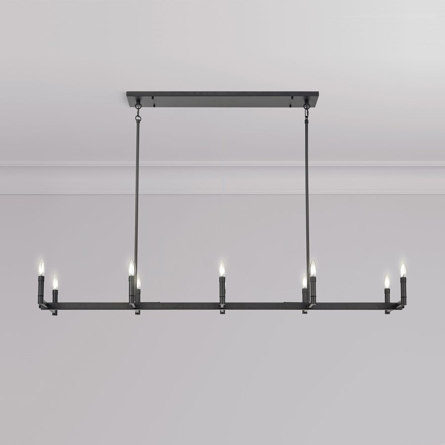 Millennium Lighting Daxley 1Lt Chandelier, Black