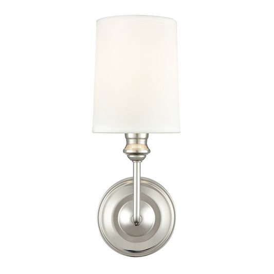 Millennium Lighting Leena 1Lt Wall Sconce, Polished Nickel - 99801-PN