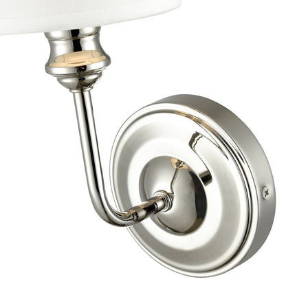 Millennium Lighting Leena 1Lt Wall Sconce, Polished Nickel