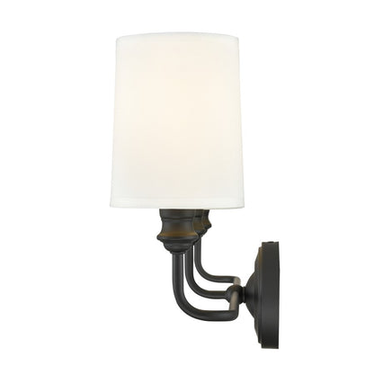 Millennium Lighting Leena 3Lt Vanity, Black