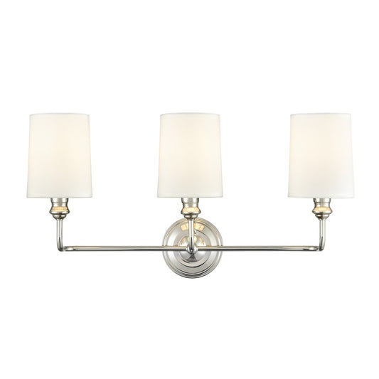 Millennium Lighting Leena 3Lt Vanity, Polished Nickel - 99803-PN
