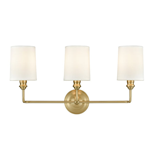 Millennium Lighting Leena 3Lt Vanity, Vintage Brass - 99803-VB