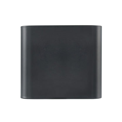 Millennium Lighting Outdoor 5" Wall Sconce, Black/Acrylic