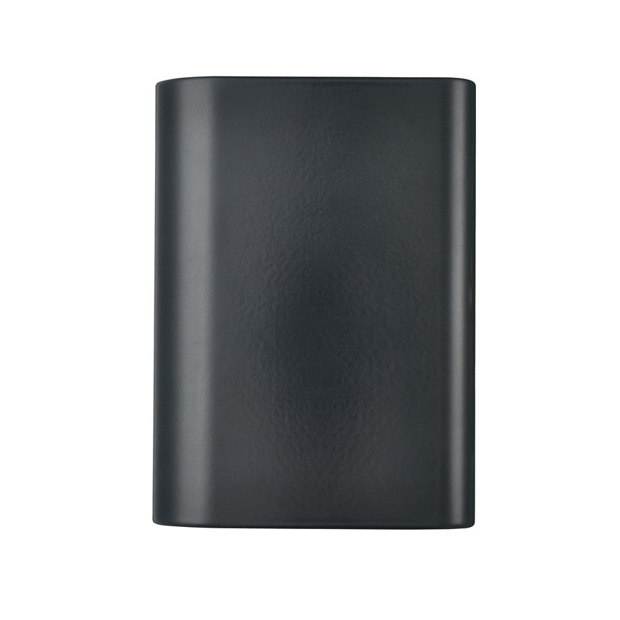 Millennium Lighting Outdoor 5" Wall Sconce, Black/Acrylic