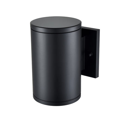 Millennium Lighting Vegas LED 7" Outdoor Wall Sconce, Black