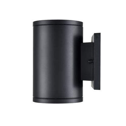 Millennium Lighting Vegas LED 7" Outdoor Wall Sconce, Black
