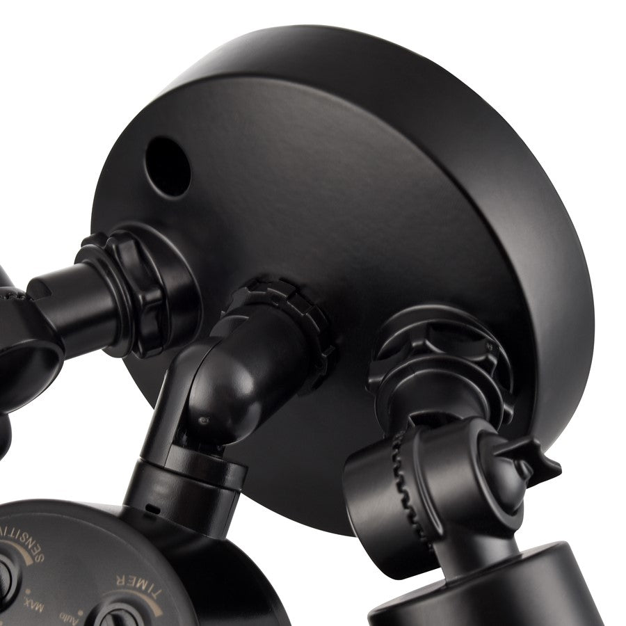 Millennium Lighting 2Lt 5" Security Flood Light, Black