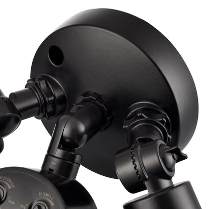 Millennium Lighting 2Lt 5" Security Flood Light, Black