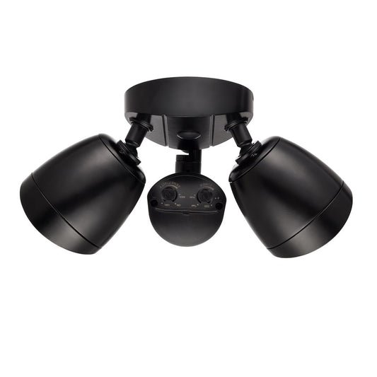 Millennium Lighting 11" Security Flood Light, Black/Clear - M-18002-PBK