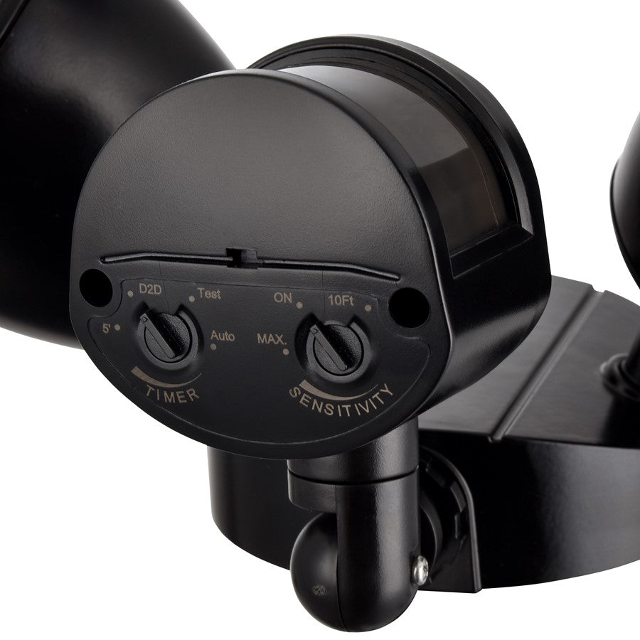 Millennium Lighting 11" Security Flood Light, Black/Clear