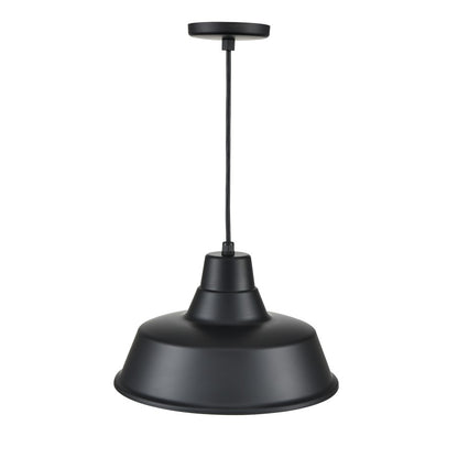 Millennium R Series 1Lt 14" Cord Hung Classic Warehouse, Black
