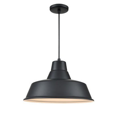 Millennium R Series 1Lt 17" Cord Hung Classic Warehouse, Black - RCLWC17-SB