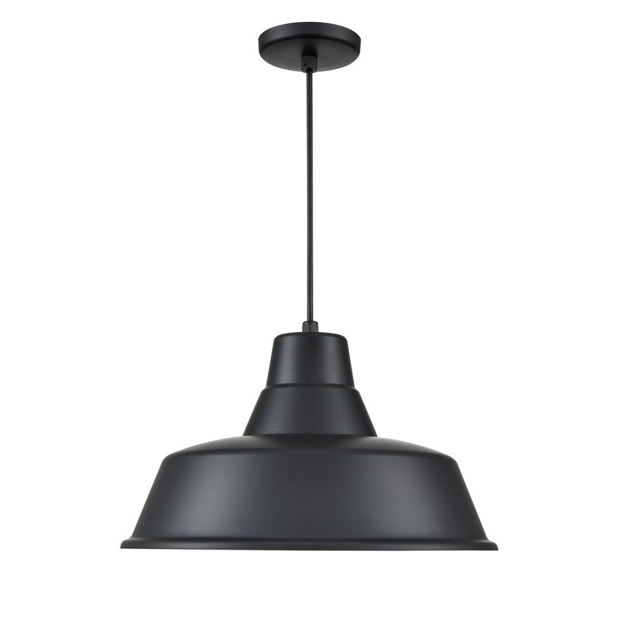 Millennium R Series 1Lt 17" Cord Hung Classic Warehouse, Black