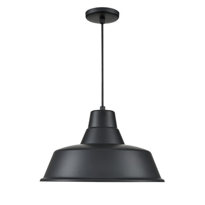 Millennium R Series 1Lt 17" Cord Hung Classic Warehouse, Black