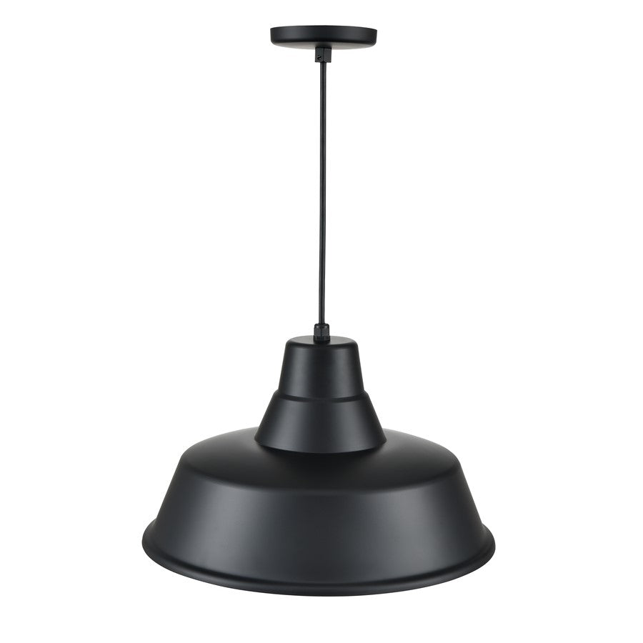 Millennium R Series 1Lt 17" Cord Hung Classic Warehouse, Black
