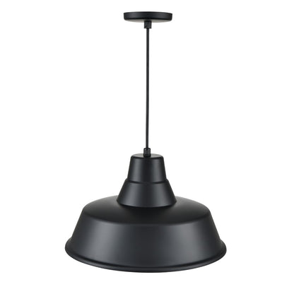 Millennium R Series 1Lt 17" Cord Hung Classic Warehouse, Black