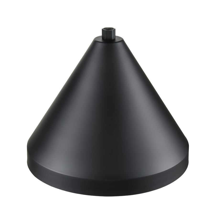 Millennium Lighting R Series 1Lt 17" Cone Shade, Satin Black