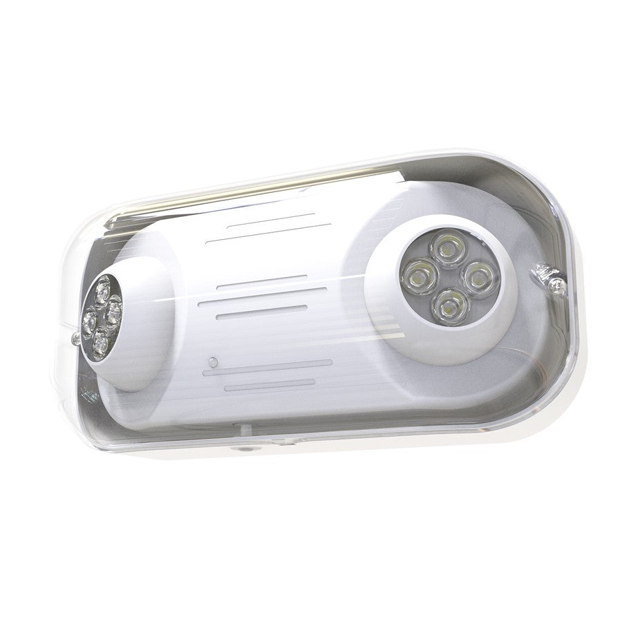 RP Lighting EM Light 120/277V 1450lm, White - REL10HO-W