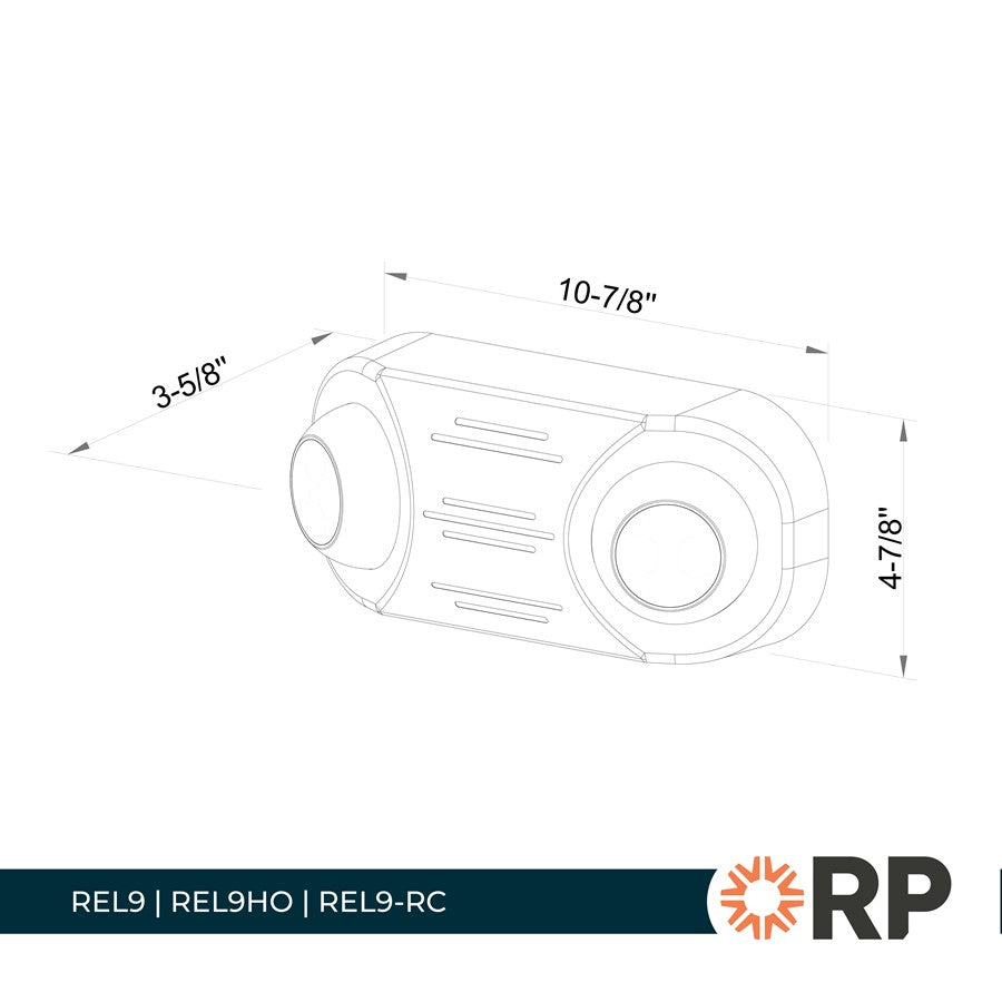 RP Lighting Em Light 120/277V 700lm 4.5W 6V RC, White