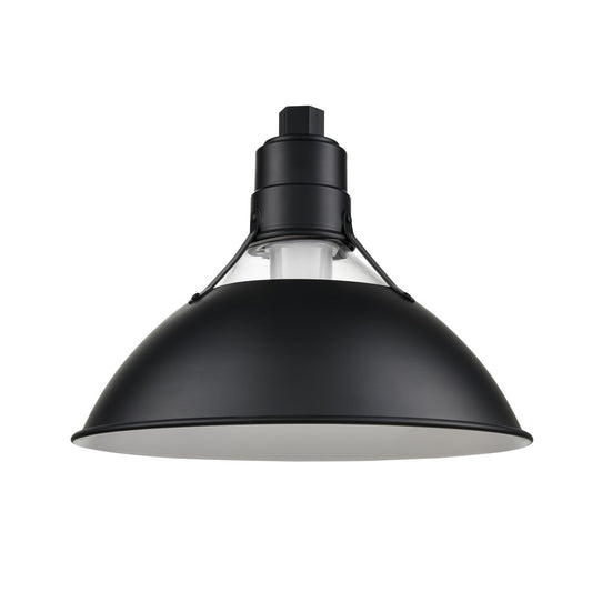 Millennium Lighting R Series 1Lt Glass Cone Shade, Satin Black - RGCS13-SB