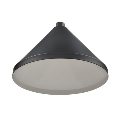 Millennium Lighting R Series 1Lt 13" Wide Cone, Satin Black