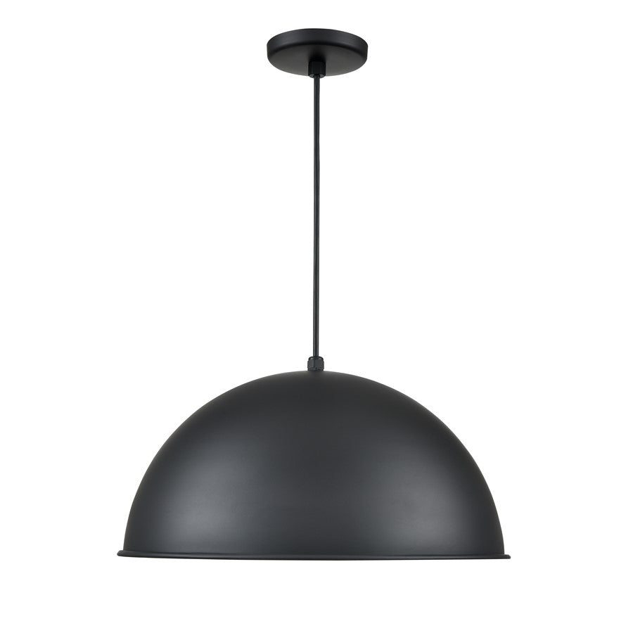 Millennium R Series 1Lt Cord Hung Wide Deep Bowl, Satin Black