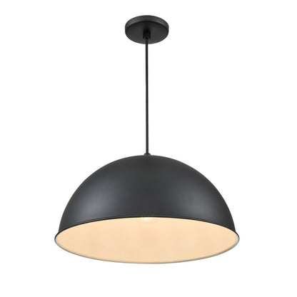 Millennium R Series 1Lt Cord Hung Wide Deep Bowl, Satin Black