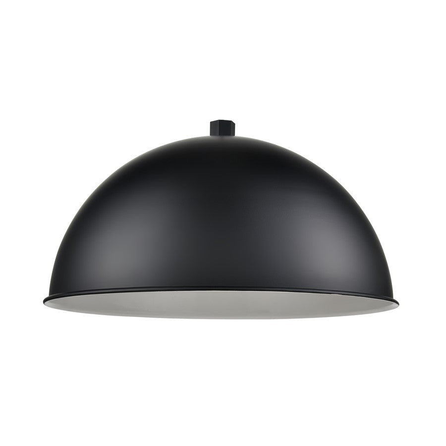 Millennium Lighting R Series 1Lt Wide Deep Bowl, Satin Black - RWDBS18-SB