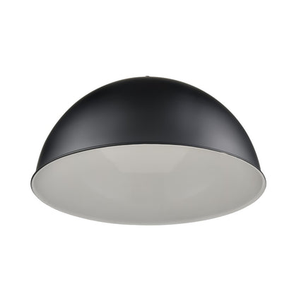 Millennium Lighting R Series 1Lt Wide Deep Bowl, Satin Black