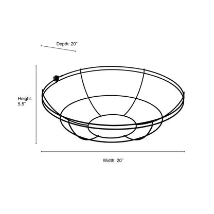 Millennium Lighting R Series Wire Guard, Satin Black