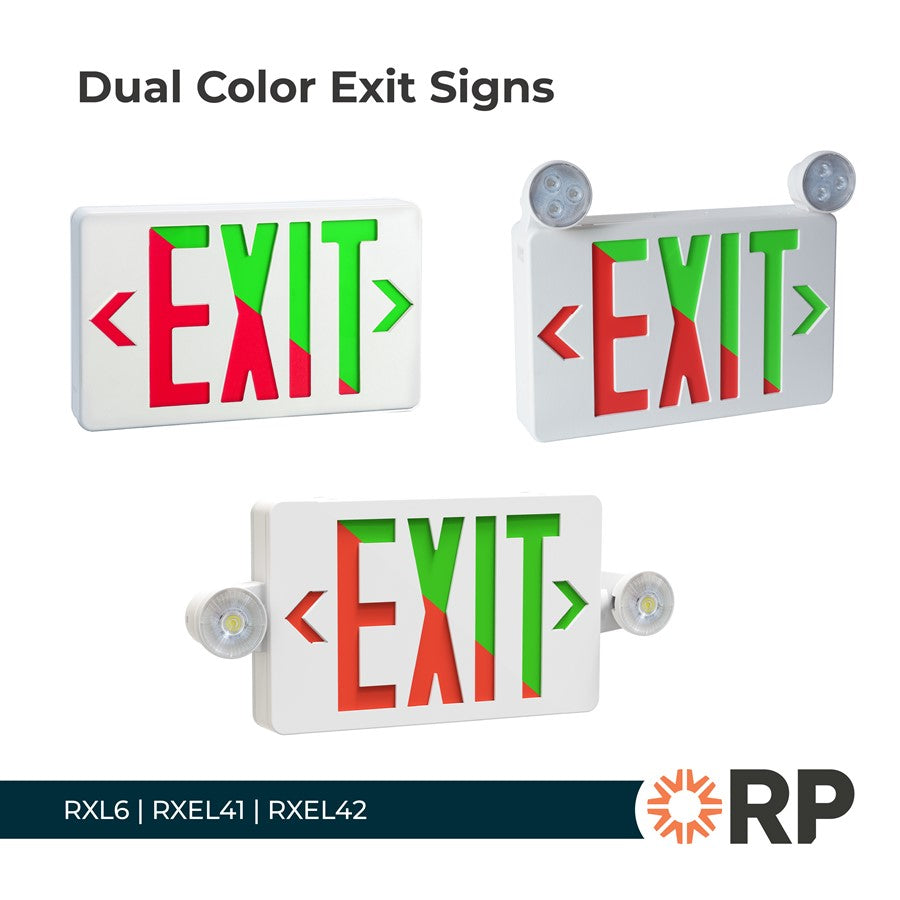 RP Lighting Em Light 120/277V 200lm DF DCO, White SD
