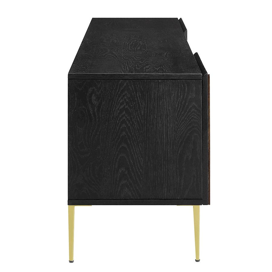 Modway Alchemist 72" TV Stand, Black/Gold - EEI-6146-BLK-GLD