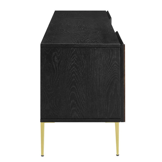 Modway Alchemist 72" TV Stand, Black/Gold - EEI-6146-BLK-GLD