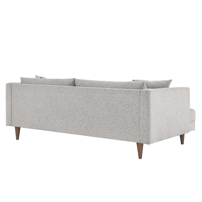 Modway Zoya Sofa, Light Gray Fabric