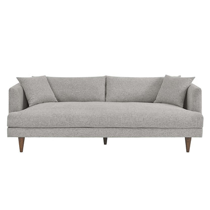Modway Zoya Sofa, Light Gray Fabric