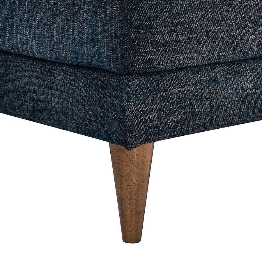 Modway Zoya Ottoman, Navy Fabric