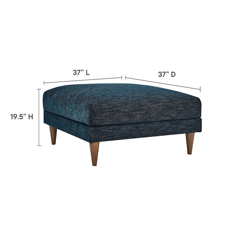 Modway Zoya Ottoman, Navy Fabric