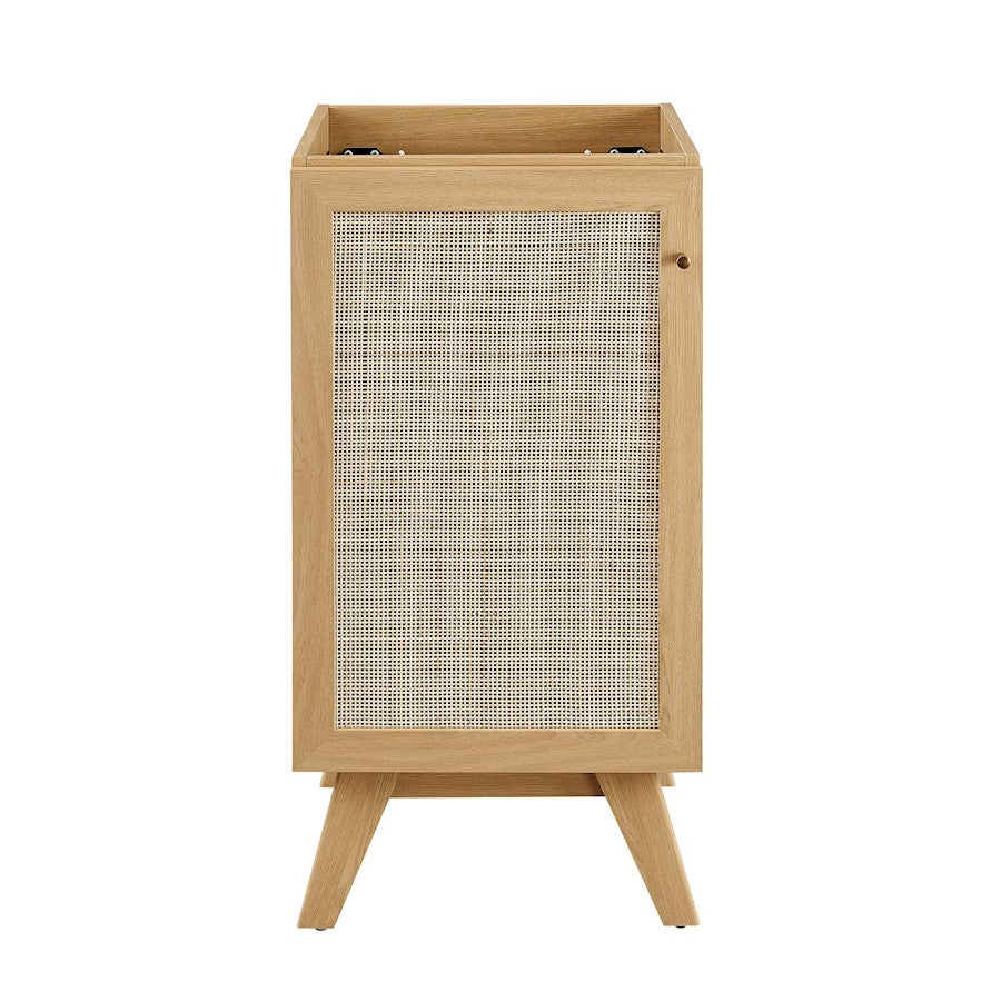 Modway Soma 18" Bathroom Vanity Cabinet, Oak